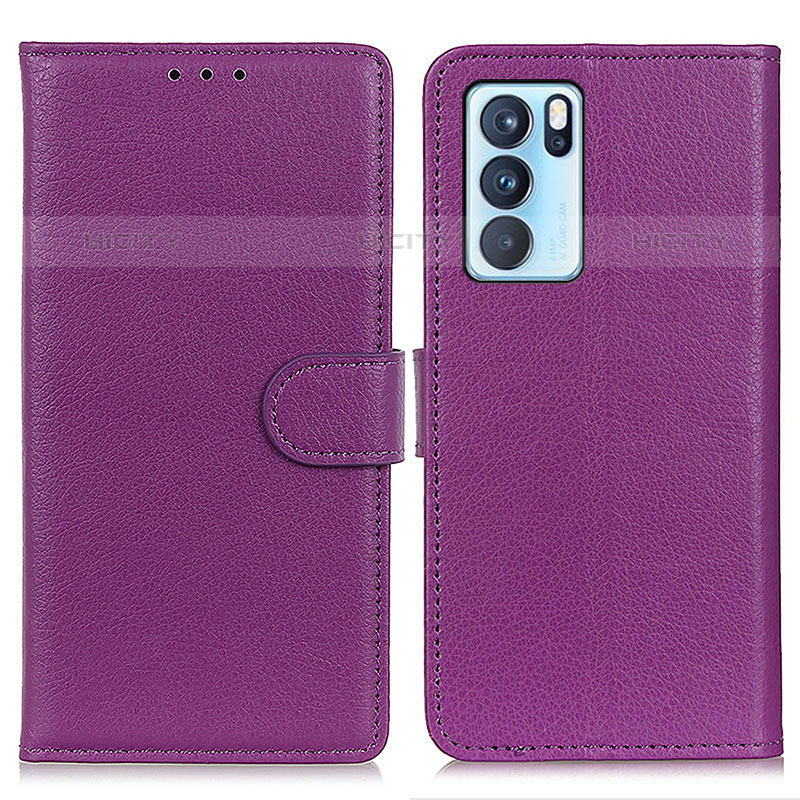 Oppo Reno6 Pro 5G India用手帳型 レザーケース スタンド カバー A03D Oppo 