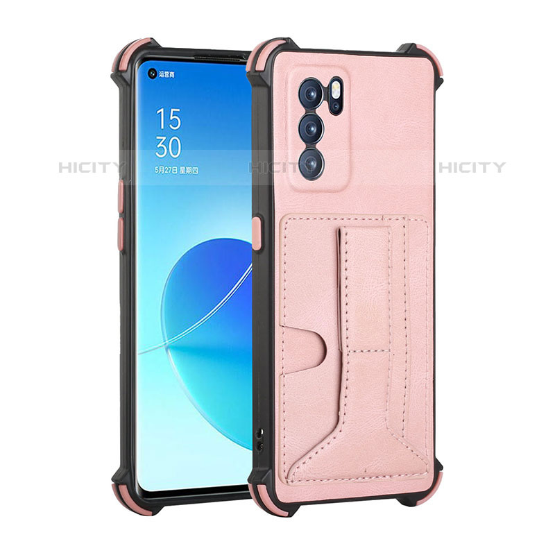 Oppo Reno6 Pro 5G India用ケース 高級感 手触り良いレザー柄 Y01B Oppo 