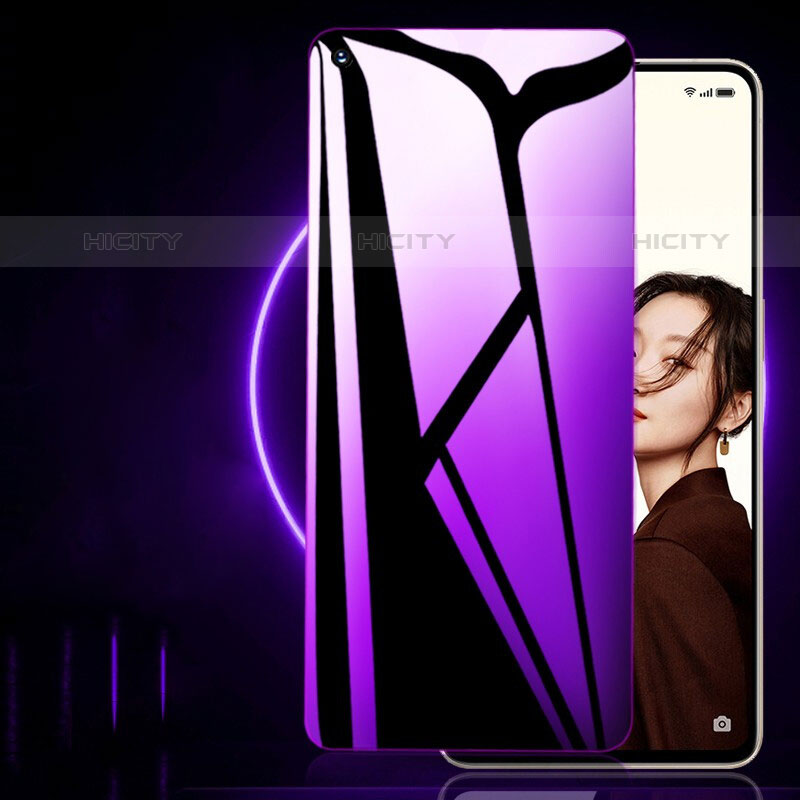 Oppo Reno6 Pro 5G India用アンチグレア ブルーライト 強化ガラス 液晶保護フィルム B04 Oppo クリア