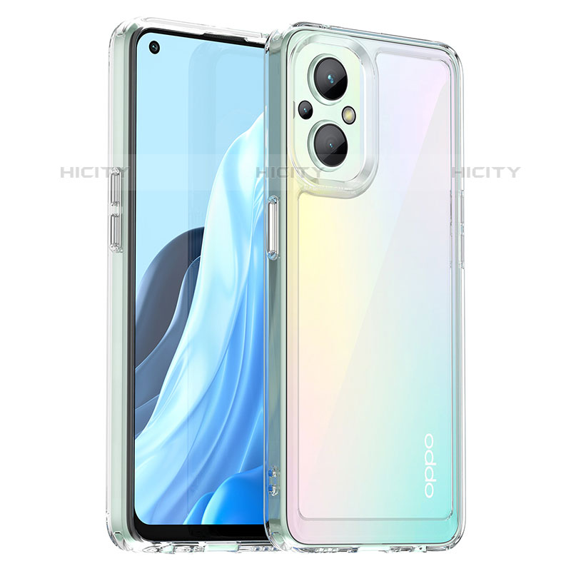 Oppo Reno7 Z 5G用ハイブリットバンパーケース 透明 プラスチック カバー J01S Oppo 