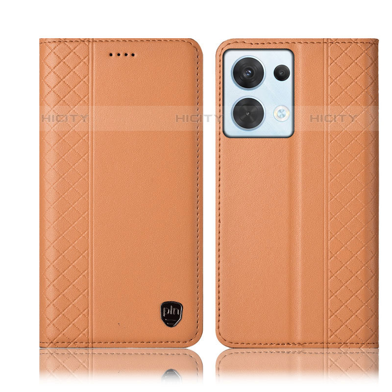 Oppo Reno8 5G用手帳型 レザーケース スタンド カバー H10P Oppo 