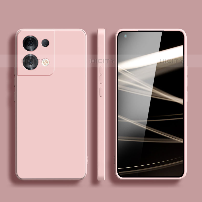 Oppo Reno8 5G用360度 フルカバー極薄ソフトケース シリコンケース 耐衝撃 全面保護 バンパー S06 Oppo 