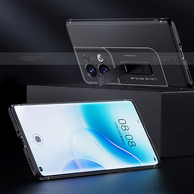 Oppo Reno8 5G用ハイブリットバンパーケース スタンド プラスチック 兼シリコーン カバー JB1 Oppo 