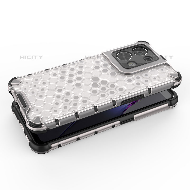 Oppo Reno9 Pro 5G用360度 フルカバー ハイブリットバンパーケース クリア透明 プラスチック カバー AM2 Oppo 