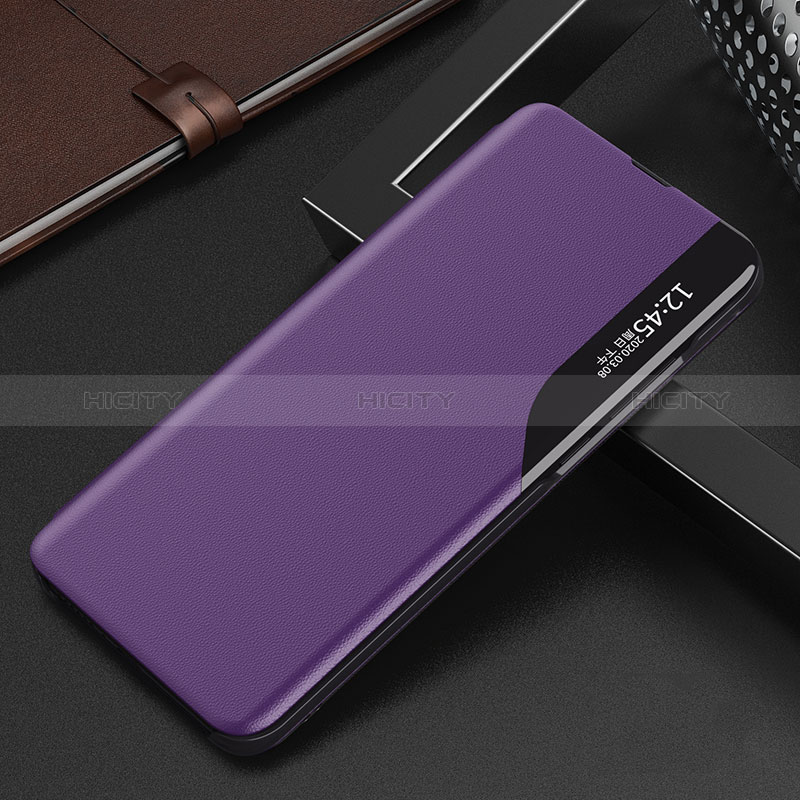 Oppo Reno9 Pro+ Plus 5G用手帳型 レザーケース スタンド カバー L03 Oppo パープル