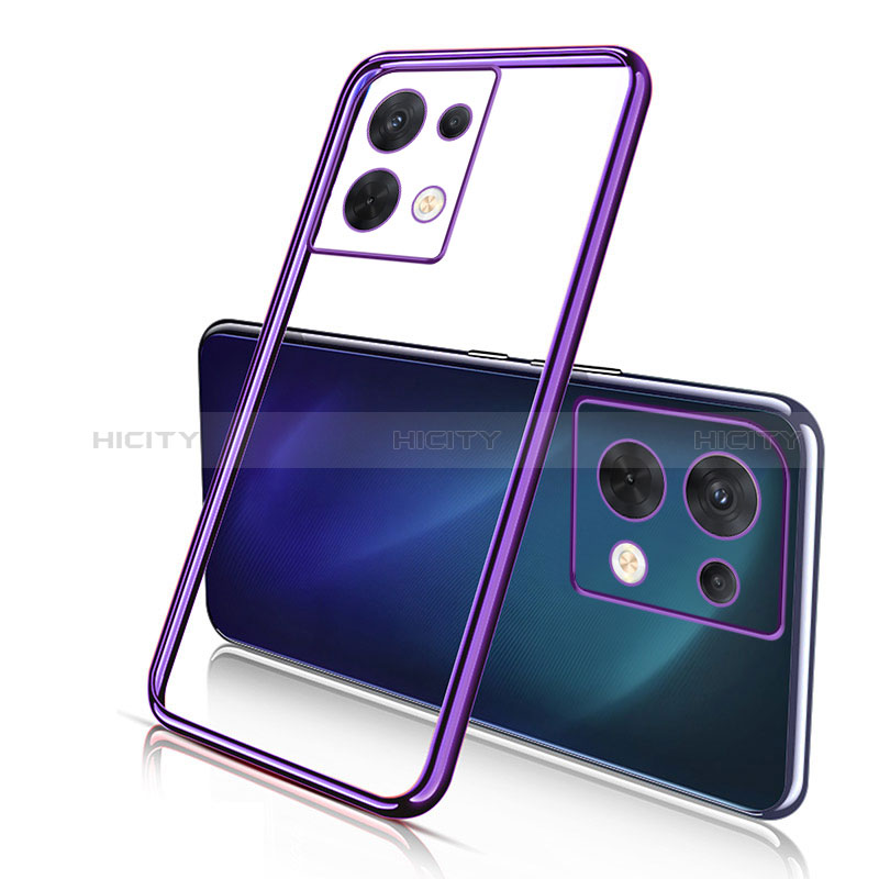 Oppo Reno9 Pro+ Plus 5G用極薄ソフトケース シリコンケース 耐衝撃 全面保護 クリア透明 H03 Oppo 