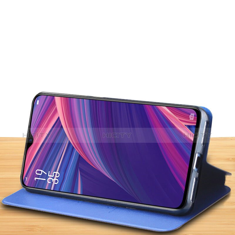 Oppo RX17 Pro用手帳型 レザーケース スタンド カバー L01 Oppo 