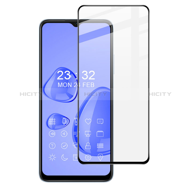 Realme 10S 5G用強化ガラス フル液晶保護フィルム F05 Realme ブラック