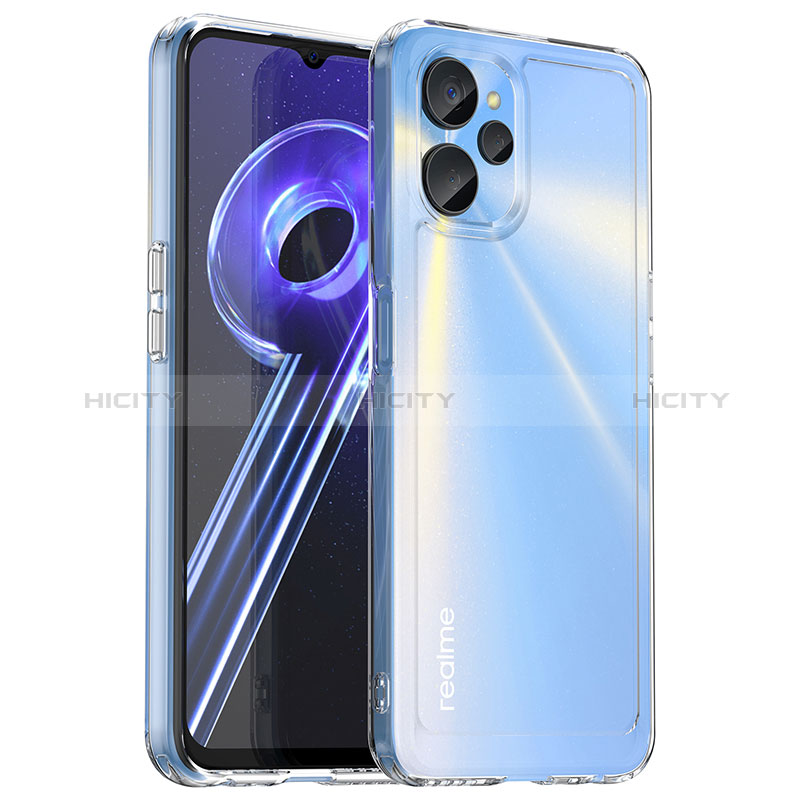 Realme 10T 5G用ハイブリットバンパーケース 透明 プラスチック カバー J02S Realme 