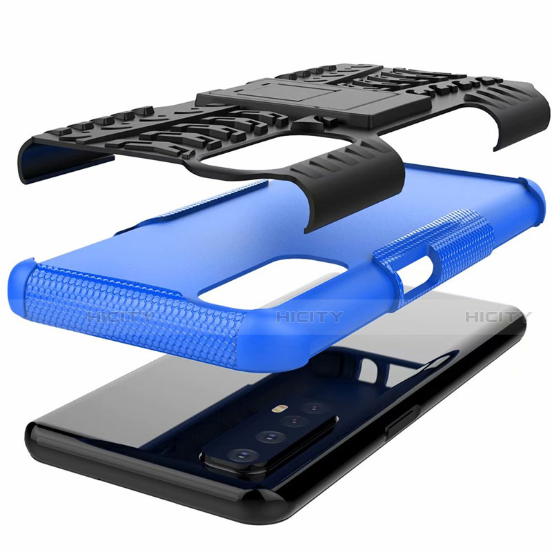 Realme 7用ハイブリットバンパーケース スタンド プラスチック 兼シリコーン カバー A01 Realme 