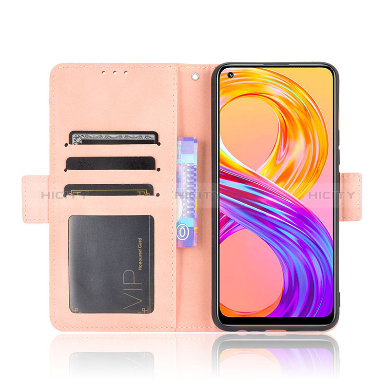 Realme 8 4G用手帳型 レザーケース スタンド カバー BY3 Realme 