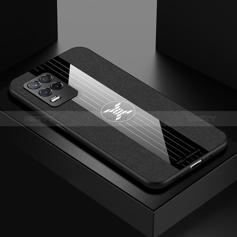 Realme 8 5G用極薄ソフトケース シリコンケース 耐衝撃 全面保護 X01L Realme ブラック