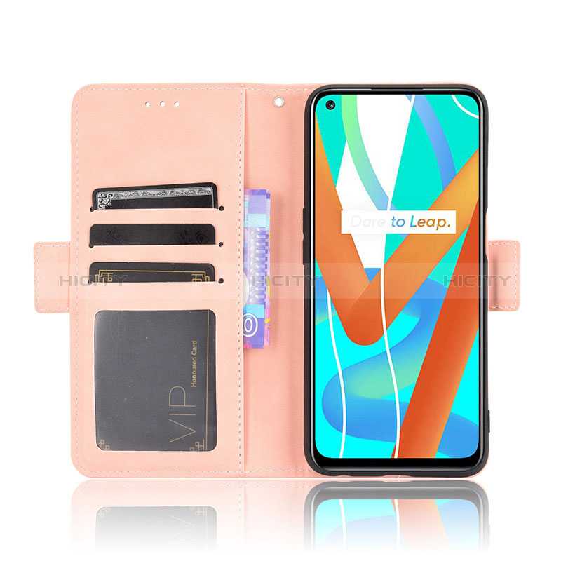 Realme 8 5G用手帳型 レザーケース スタンド カバー BY3 Realme 