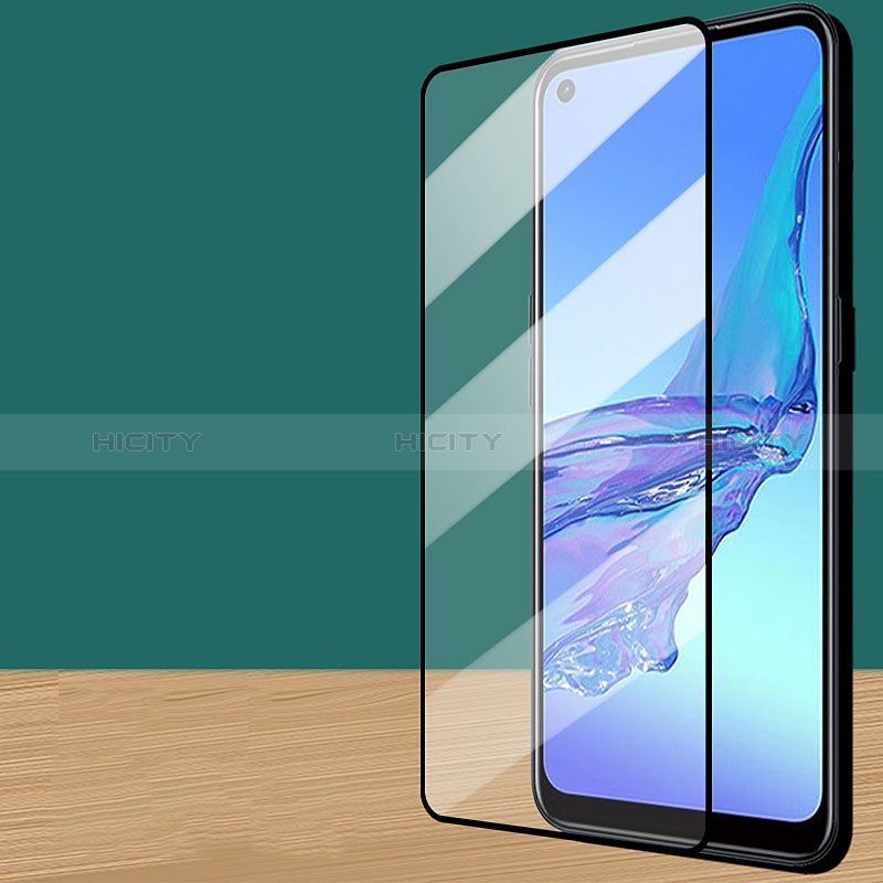 Realme 8s 5G用強化ガラス フル液晶保護フィルム F05 Realme ブラック