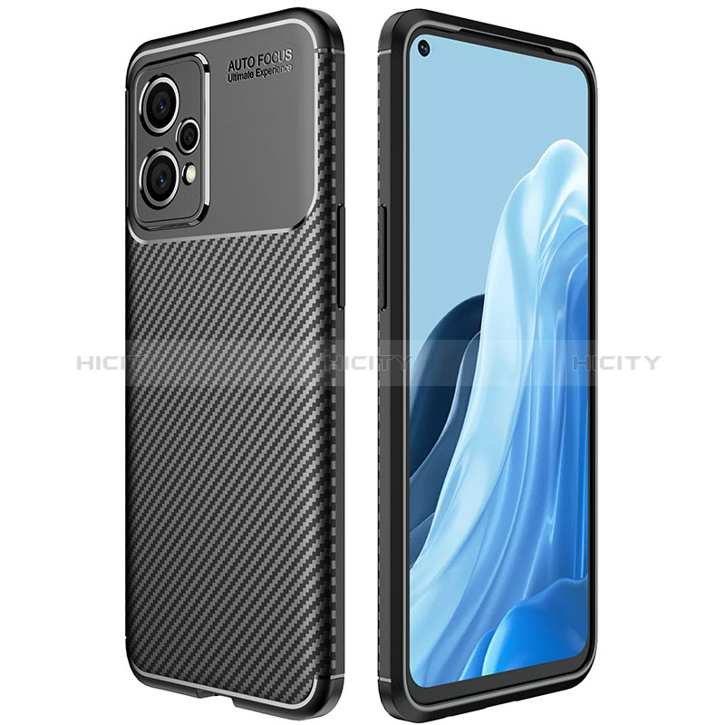 Realme 9 4G用シリコンケース ソフトタッチラバー ツイル カバー S01 Realme 