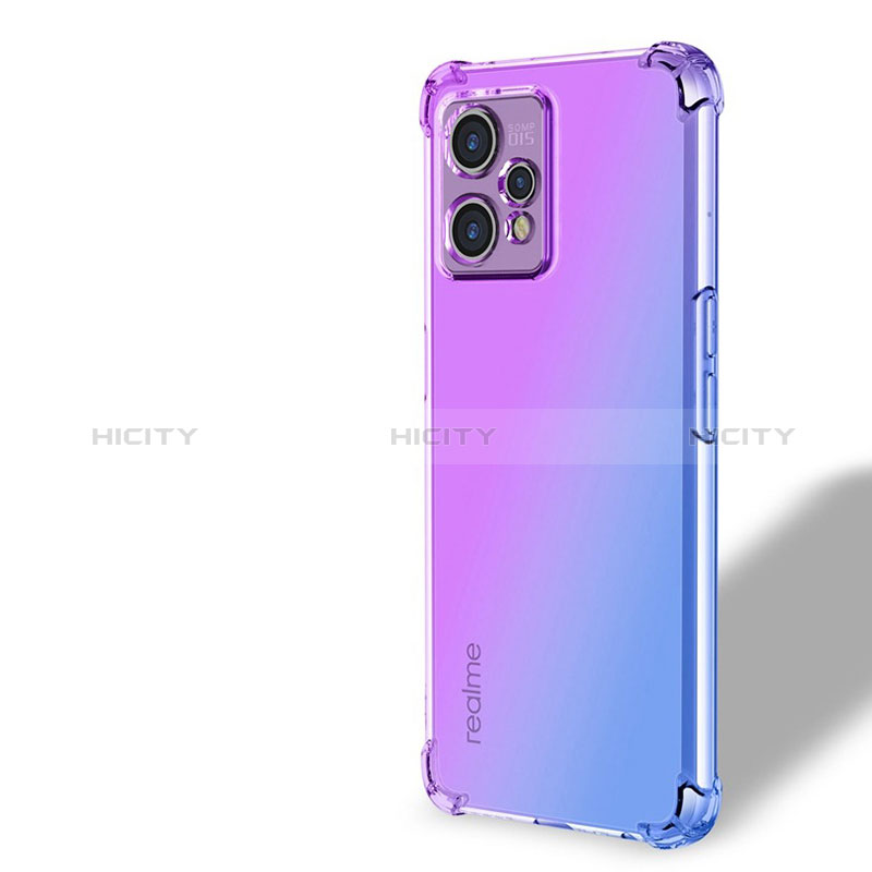 Realme 9 5G用極薄ソフトケース グラデーション 勾配色 クリア透明 Realme 