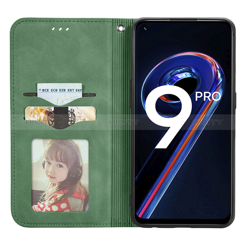 Realme 9 5G用手帳型 レザーケース スタンド カバー S04D Realme 