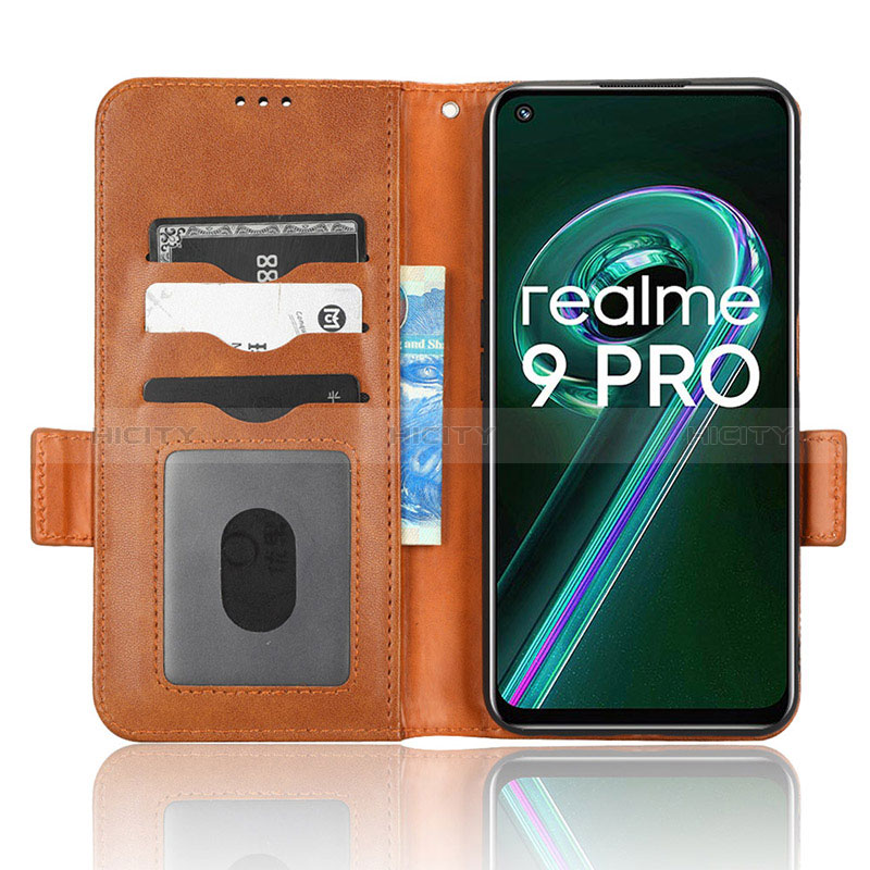 Realme 9 Pro 5G用手帳型 レザーケース スタンド カバー C02X Realme 