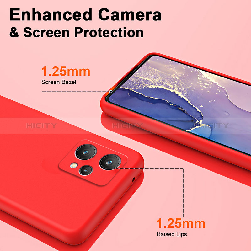 Realme 9 Pro+ Plus 5G用360度 フルカバー極薄ソフトケース シリコンケース 耐衝撃 全面保護 バンパー H01P Realme 