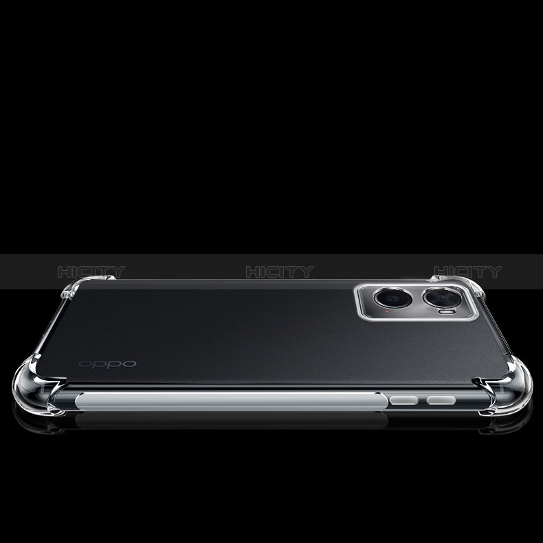 Realme 9i 4G用極薄ソフトケース シリコンケース 耐衝撃 全面保護 クリア透明 T02 Realme クリア