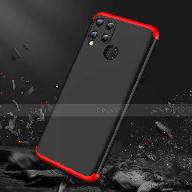 Realme C15用ハードケース プラスチック 質感もマット 前面と背面 360度 フルカバー Realme 