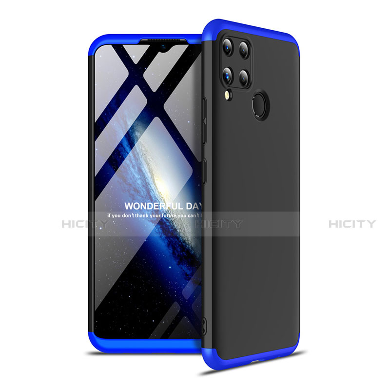 Realme C15用ハードケース プラスチック 質感もマット 前面と背面 360度 フルカバー Realme 