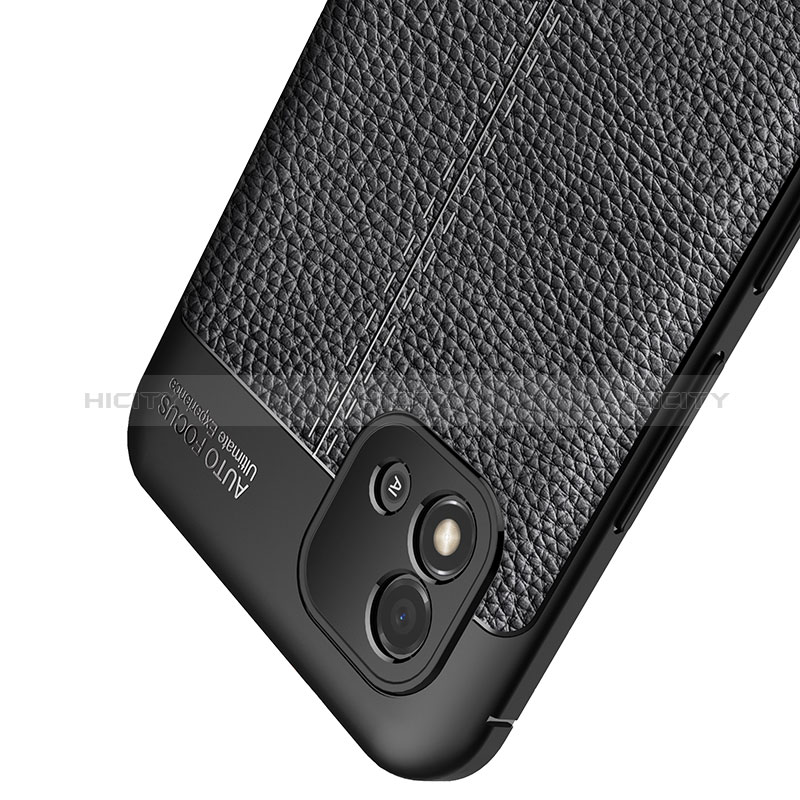 Realme C20A用シリコンケース ソフトタッチラバー レザー柄 カバー WL1 Realme 