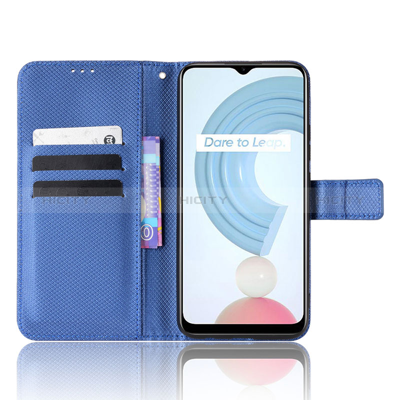 Realme C21Y用手帳型 レザーケース スタンド カバー BY1 Realme 