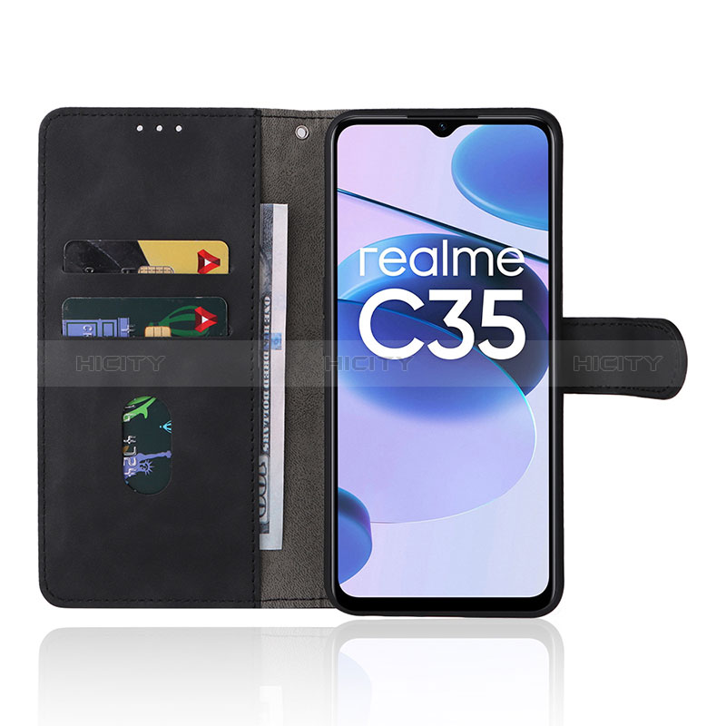 Realme C35用手帳型 レザーケース スタンド カバー L08Z Realme 