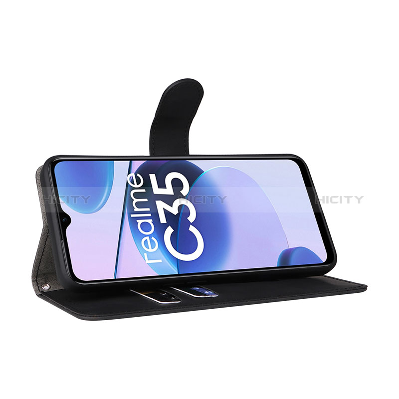 Realme C35用手帳型 レザーケース スタンド カバー L08Z Realme 