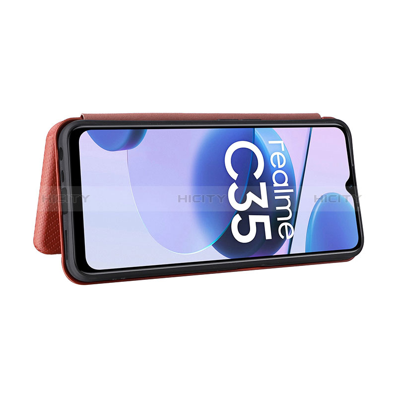 Realme C35用手帳型 レザーケース スタンド カバー L07Z Realme 