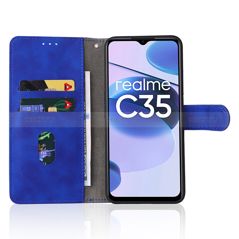 Realme C35用手帳型 レザーケース スタンド カバー L01Z Realme 