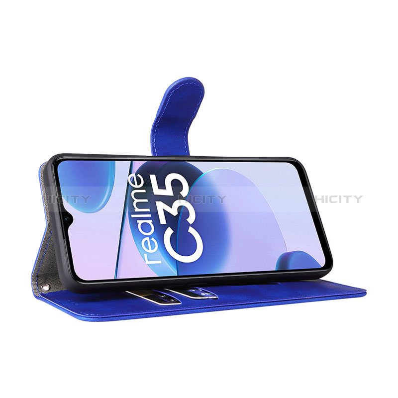 Realme C35用手帳型 レザーケース スタンド カバー L01Z Realme 