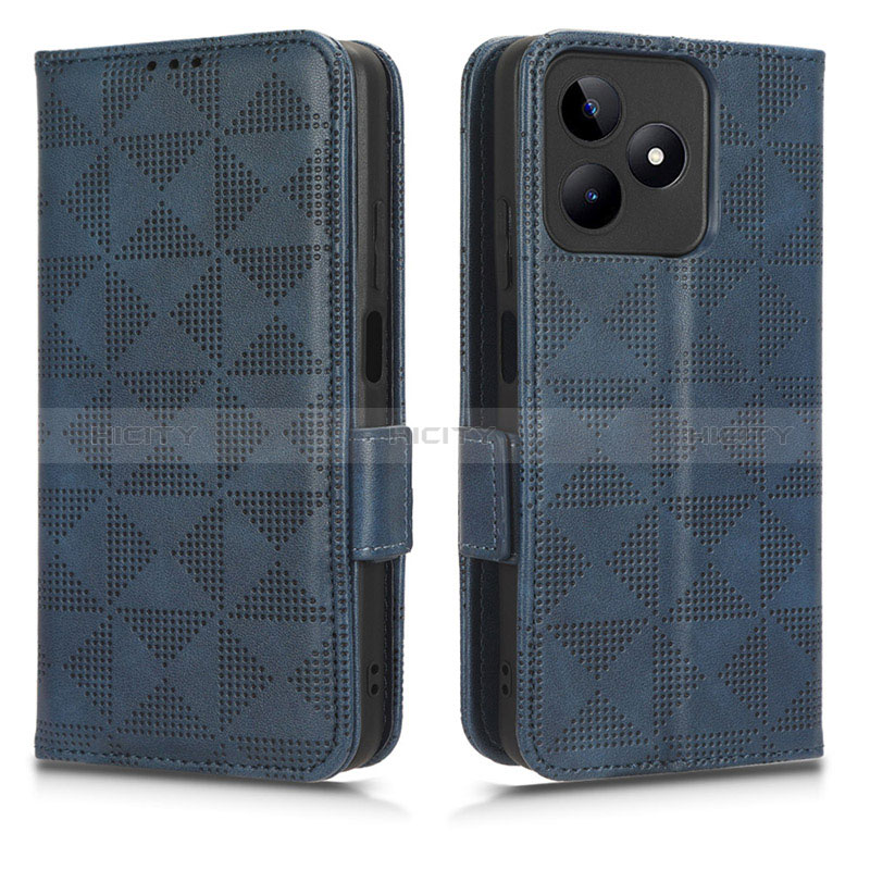 Realme C51用手帳型 レザーケース スタンド カバー C02X Realme 