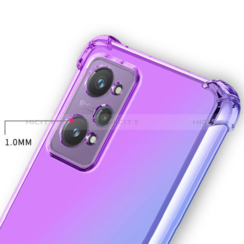 Realme GT2 5G用極薄ソフトケース グラデーション 勾配色 クリア透明 Realme 