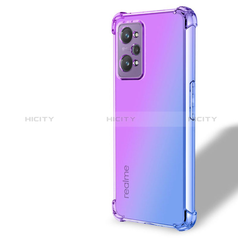 Realme GT2 5G用極薄ソフトケース グラデーション 勾配色 クリア透明 Realme 