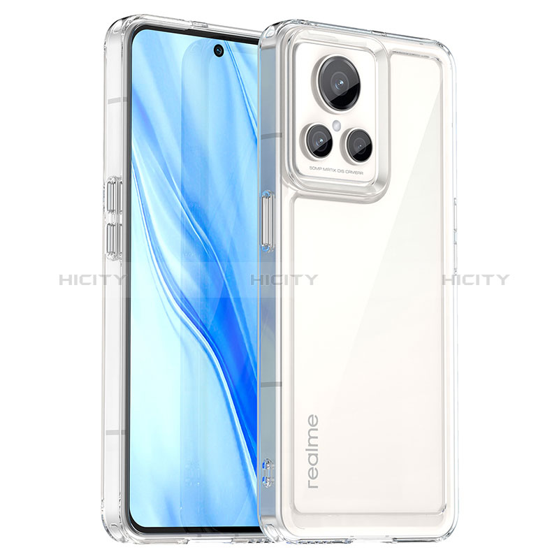 Realme GT2 Master Explorer用ハイブリットバンパーケース クリア透明 プラスチック カバー J01S Realme クリア