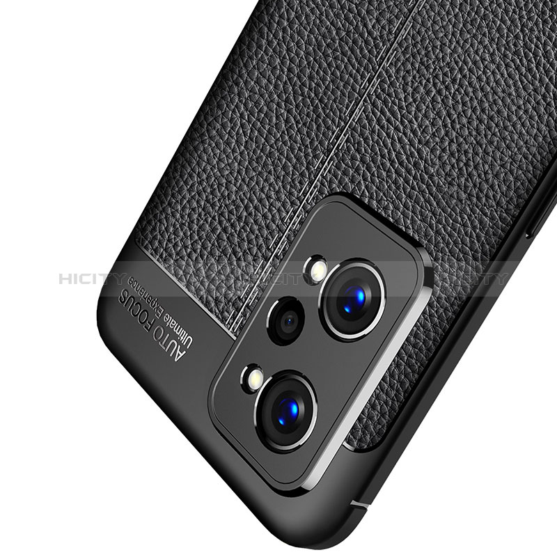 Realme GT2 Pro 5G用シリコンケース ソフトタッチラバー レザー柄 カバー WL2 Realme 