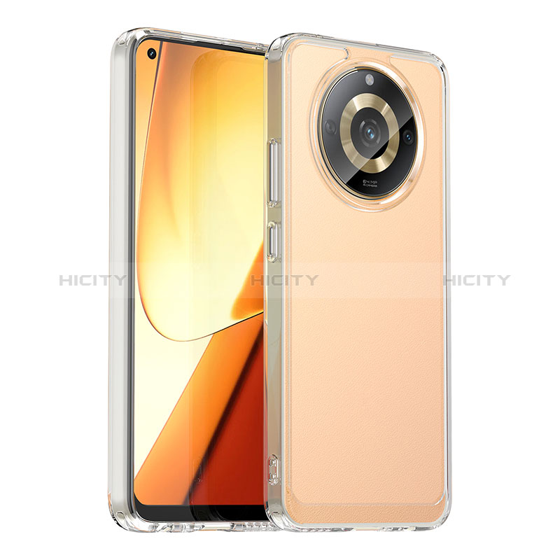 Realme Narzo 60 5G用ハイブリットバンパーケース クリア透明 プラスチック カバー J02S Realme 