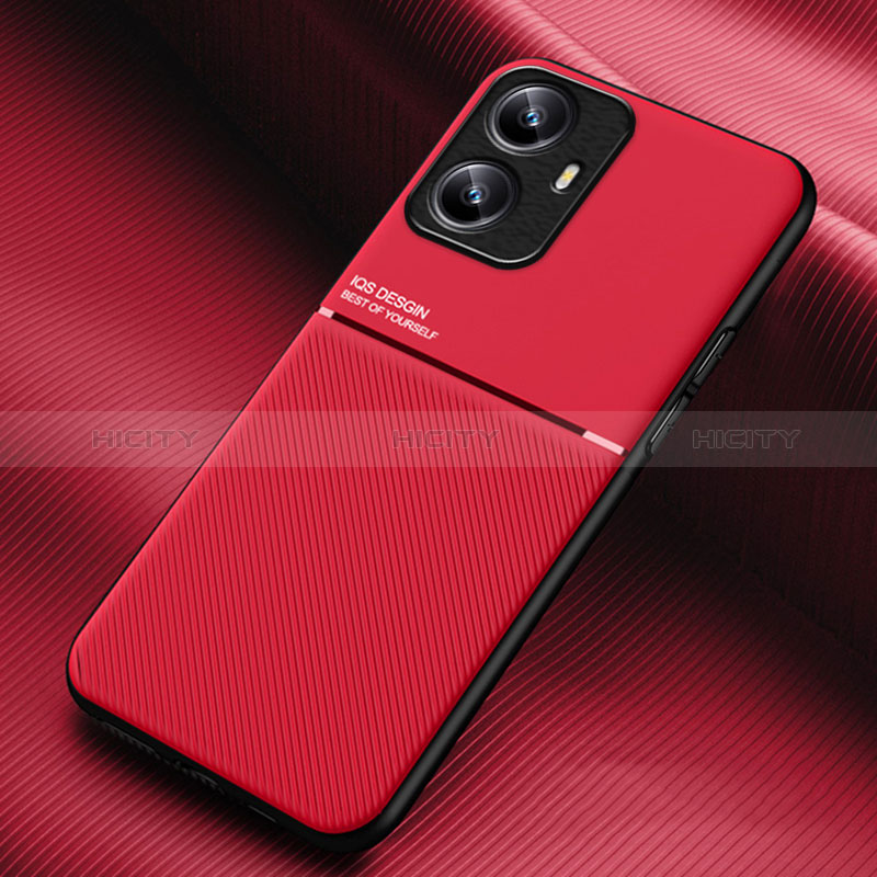 Realme Narzo N55用極薄ソフトケース シリコンケース 耐衝撃 全面保護 マグネット式 バンパー Realme 