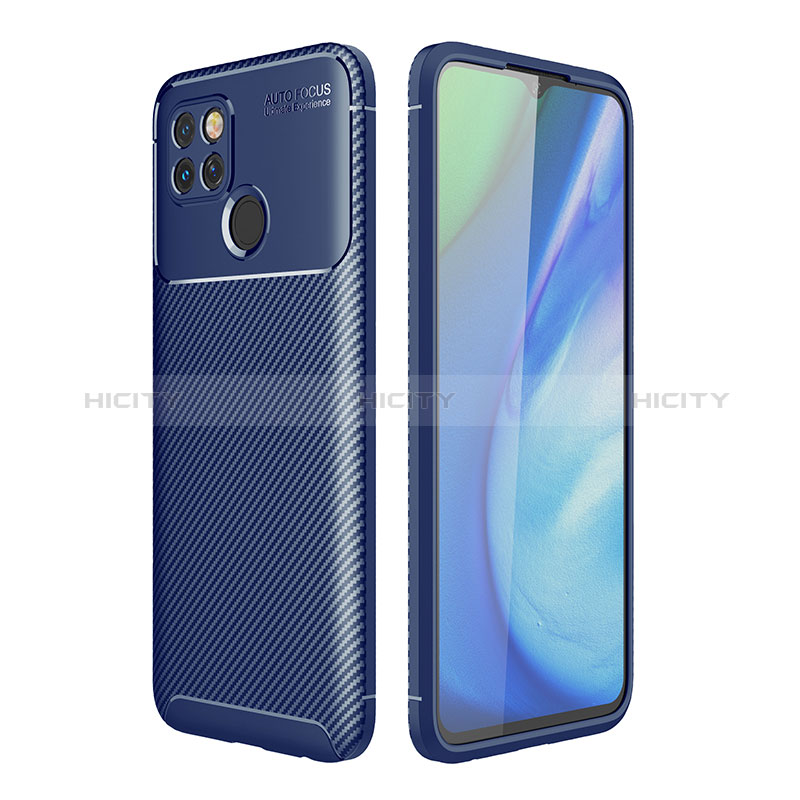 Realme Q2i 5G用シリコンケース ソフトタッチラバー ツイル カバー S01 Realme 