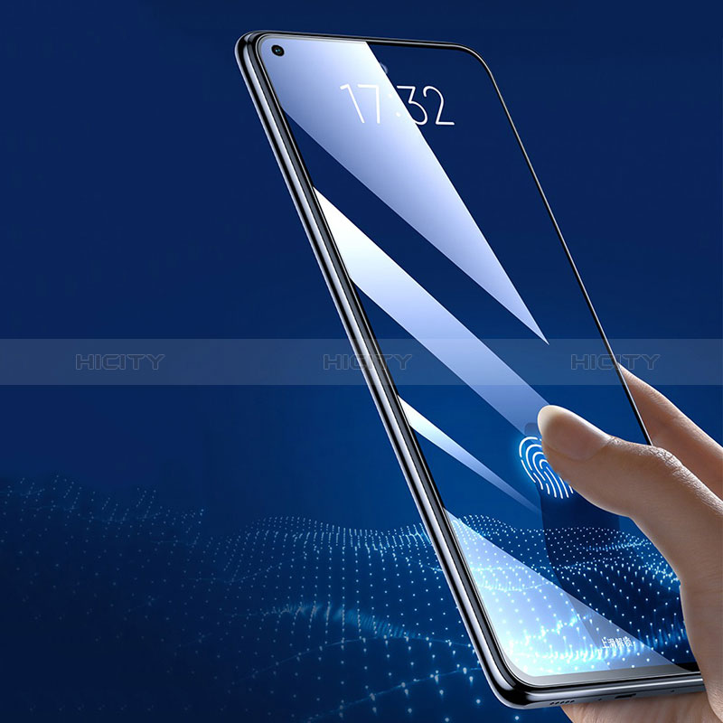 Realme Q3i 5G用強化ガラス フル液晶保護フィルム F03 Realme ブラック