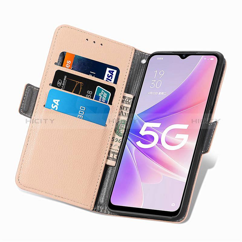 Realme Q5i 5G用手帳型 レザーケース スタンド 花 カバー S02D Realme 