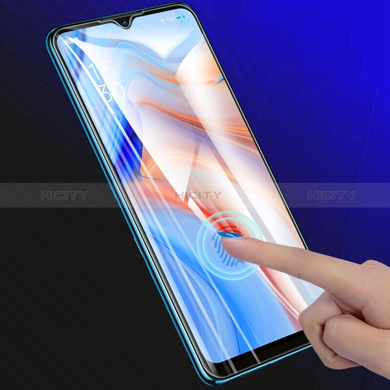 Realme Q5i 5G用強化ガラス フル液晶保護フィルム Realme ブラック