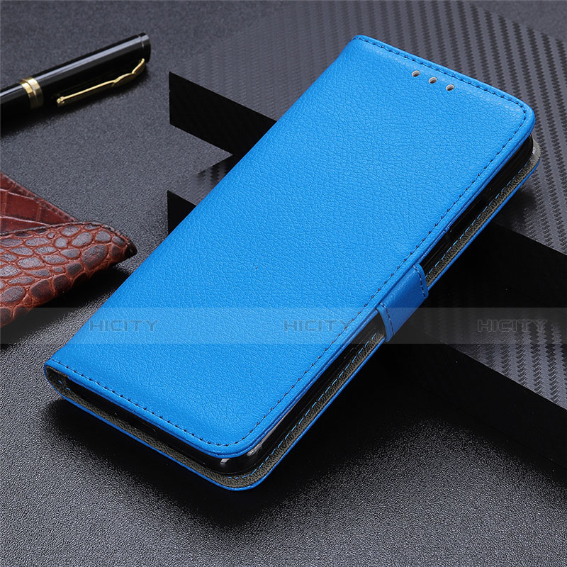 Realme V5 5G用手帳型 レザーケース スタンド カバー L09 Realme ブルー