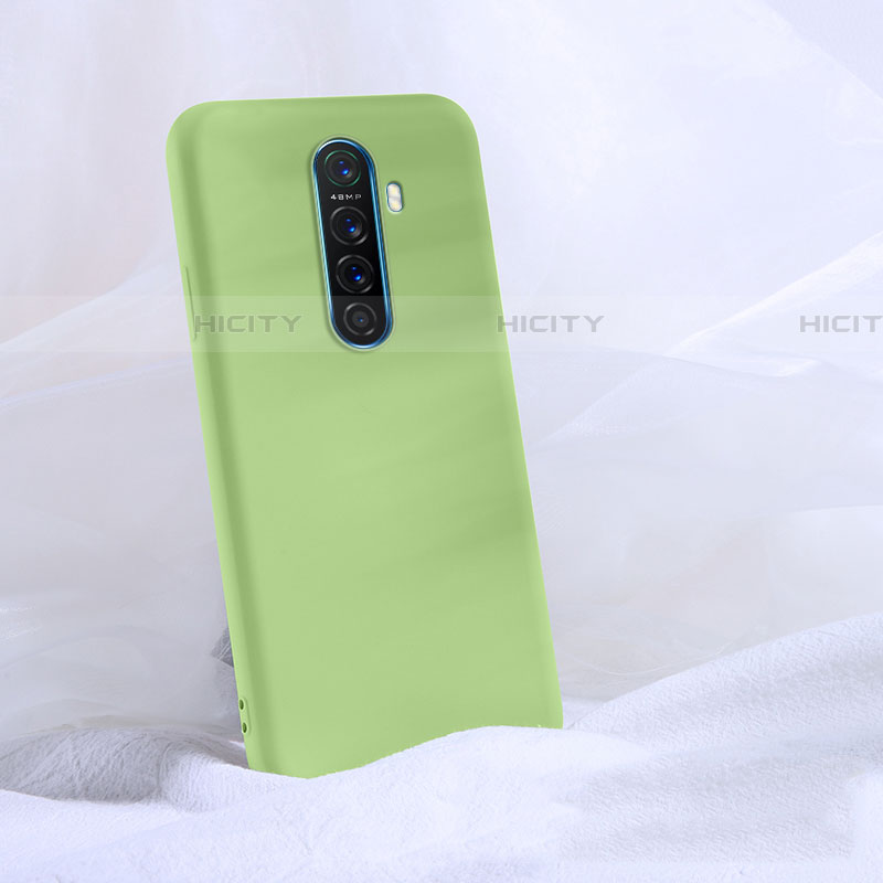 Realme X2 Pro用360度 フルカバー極薄ソフトケース シリコンケース 耐衝撃 全面保護 バンパー S02 Realme グリーン