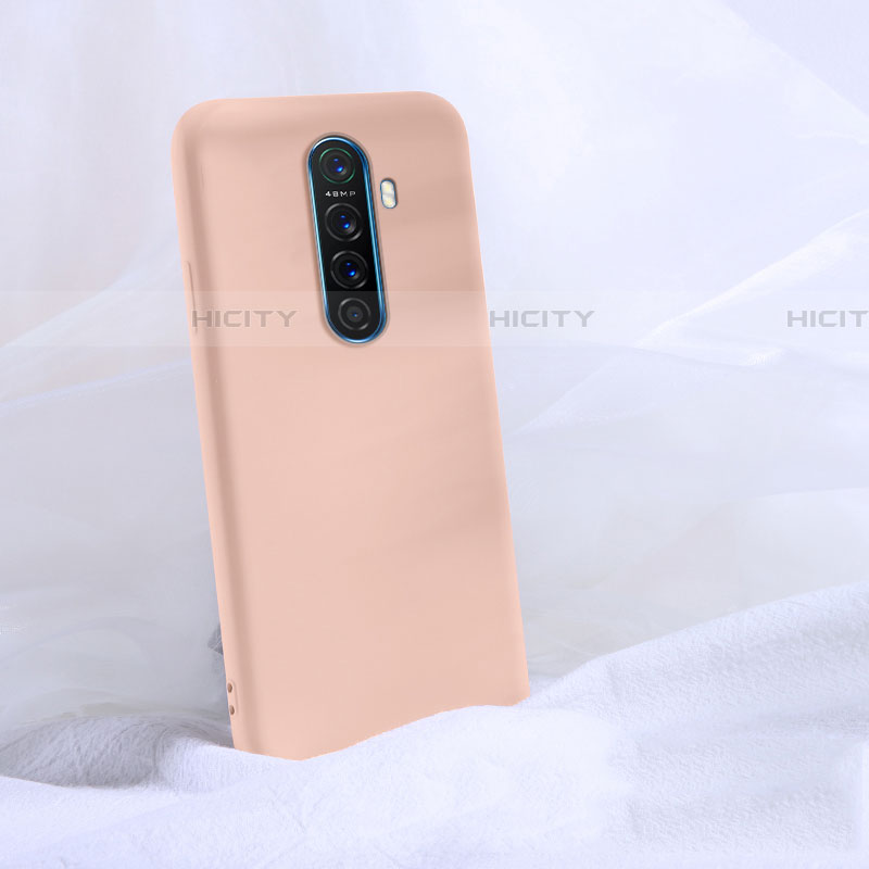 Realme X2 Pro用360度 フルカバー極薄ソフトケース シリコンケース 耐衝撃 全面保護 バンパー S02 Realme ピンク