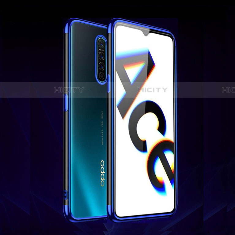 Realme X2 Pro用極薄ソフトケース シリコンケース 耐衝撃 全面保護 クリア透明 H03 Realme 