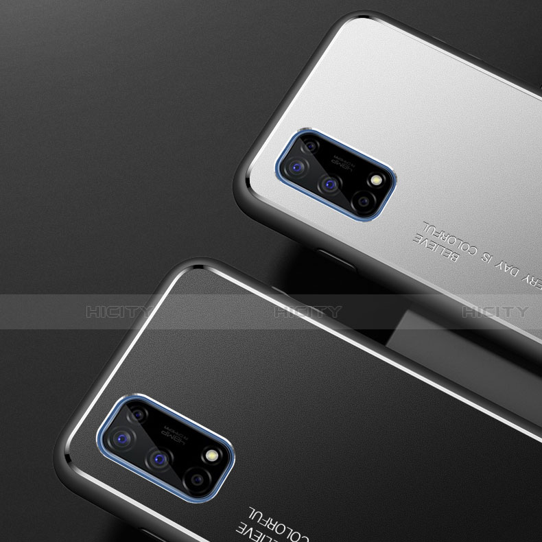 Realme X7 5G用ケース 高級感 手触り良い アルミメタル 製の金属製 カバー Realme 