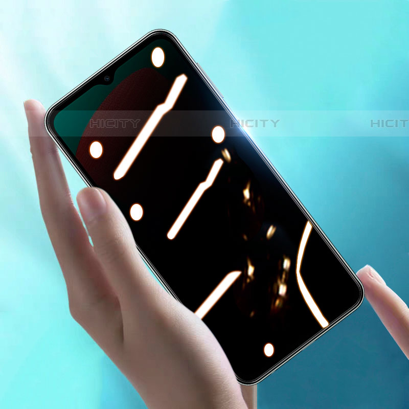 Samsung Galaxy A01 SM-A015用反スパイ 強化ガラス 液晶保護フィルム S03 サムスン クリア